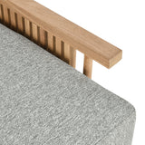 Hudson Natural/Gray Outdoor Accent Chair by Classic Home at Eve Furniture