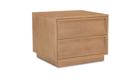 Hudson Nightstand Natural by Moe's Home at Eve Furniture