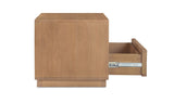 Hudson Nightstand Natural by Moe's Home at Eve Furniture