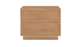 Hudson Nightstand Natural by Moe's Home at Eve Furniture