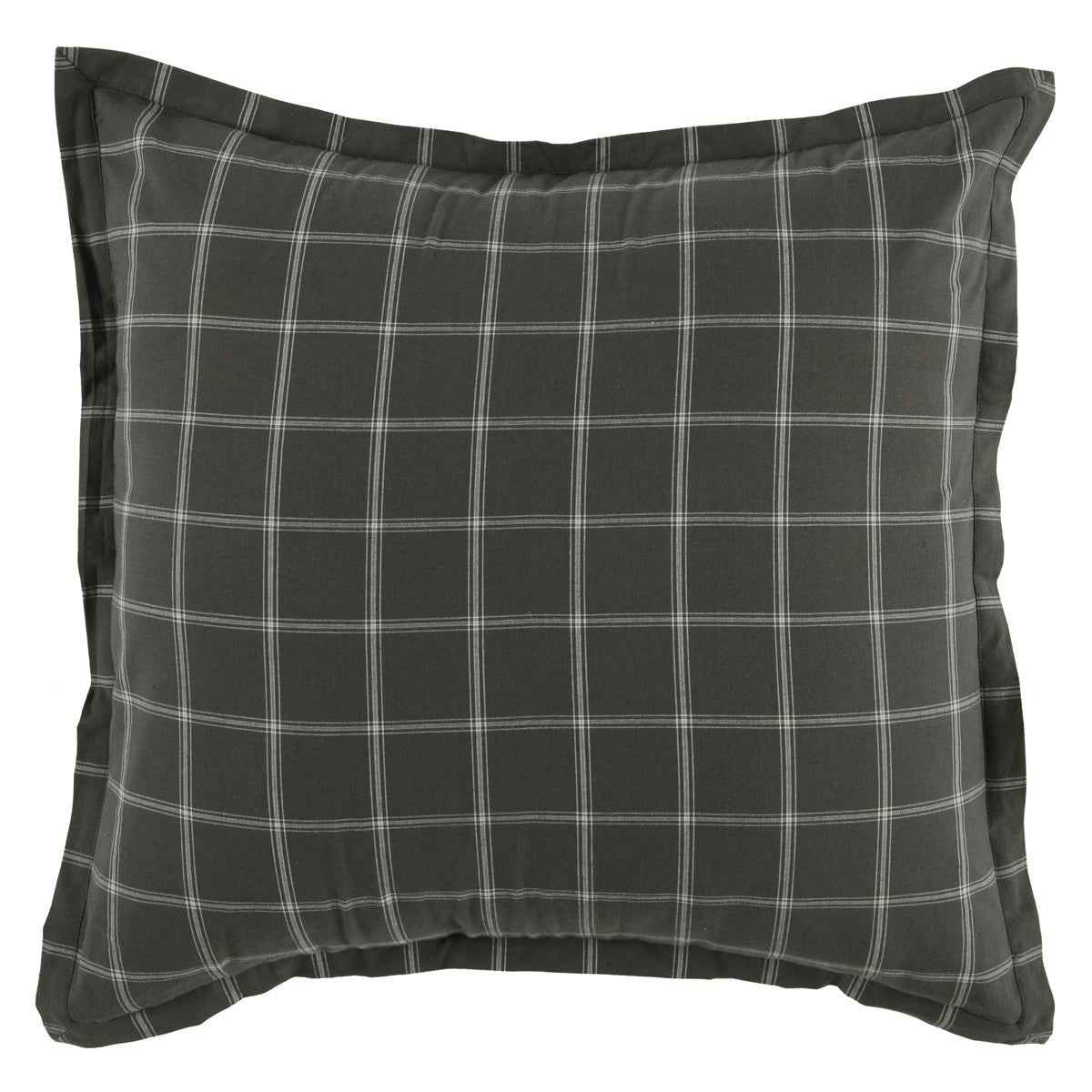 Hudson Plaid Gray Duvet Collection by Classic Home at Eve Furniture