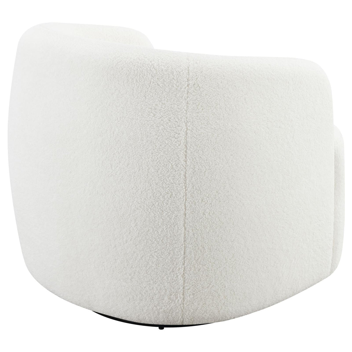 Hudson Natural Upholstered Swivel Chair