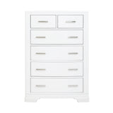 Hudson White Chest by Homelegance at Eve Furniture