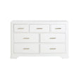 Hudson White Dresser by Homelegance at Eve Furniture