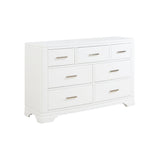 Hudson White Dresser by Homelegance at Eve Furniture