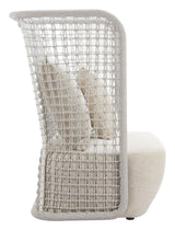 Hudu Beige Outdoor Accent Chair by Zuomod at Eve Furniture