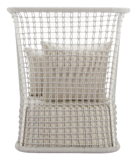 Hudu Beige Outdoor Accent Chair by Zuomod at Eve Furniture