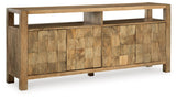 Hudwick Natural Brown Accent Cabinet by Ashley at Eve Furniture