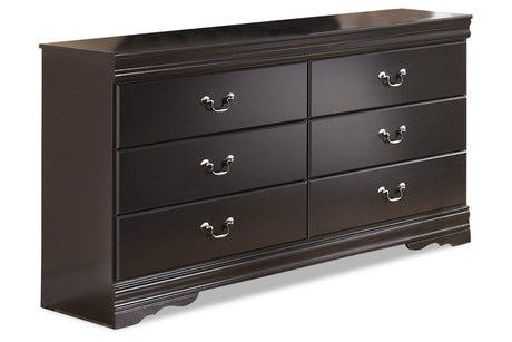 Huey Vineyard Black Dresser by Ashley at Eve Furniture
