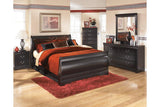 Huey Vineyard Black Nightstand by Ashley at Eve Furniture