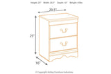 Huey Vineyard Black Nightstand by Ashley at Eve Furniture