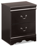 Huey Vineyard Black Sleigh Bedroom Set by Ashley at Eve Furniture