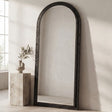Hughes Grey Iron Floor Mirror by Moe's Home at Eve Furniture