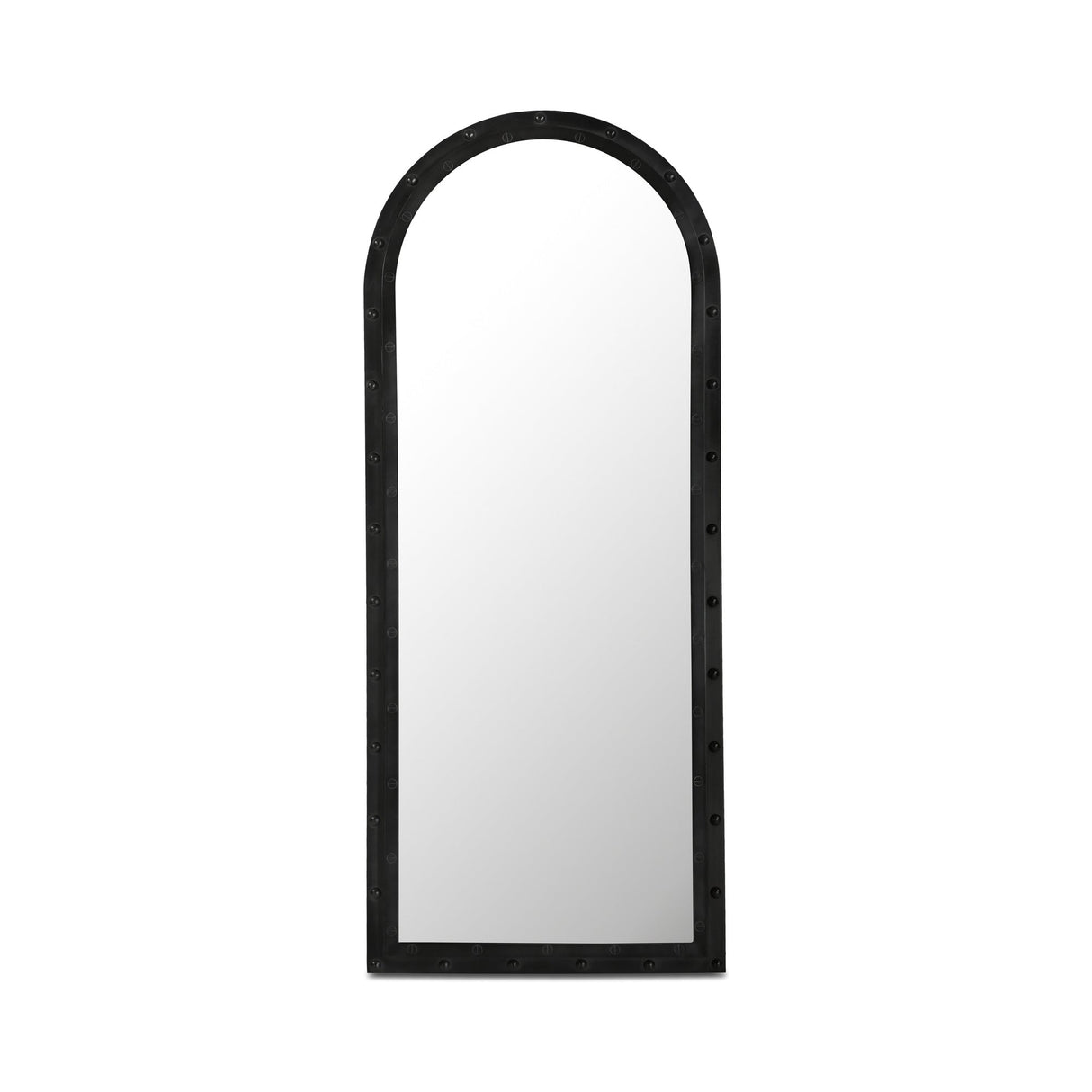 Hughes Grey Iron Floor Mirror by Moe's Home at Eve Furniture
