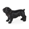 Hugo 5L x 13W Black Resin Bulldog by Mercana at Eve Furniture