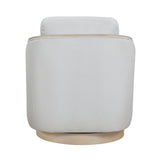 Hugo Gray Swivel Chair by Homelegance at Eve Furniture