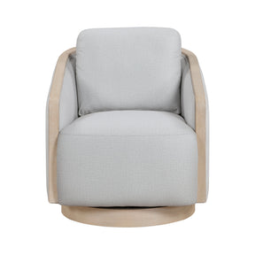 Hugo Gray Swivel Chair by Homelegance at Eve Furniture