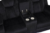 Hulk Black 3-Piece Reclining Set by Happy Homes at Eve Furniture
