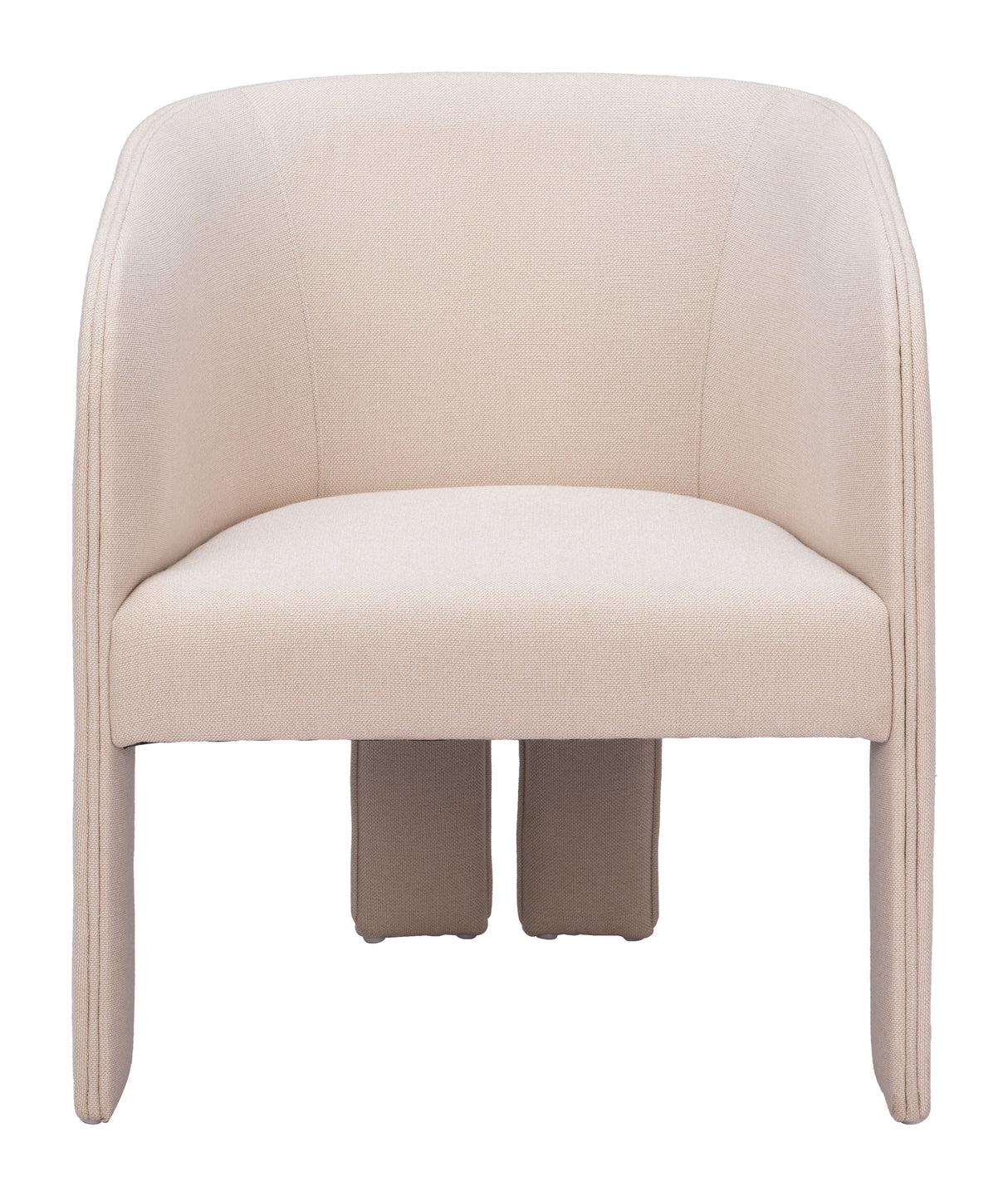 Hull Beige Accent Chair by Zuomod at Eve Furniture