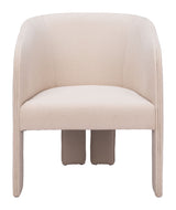 Hull Beige Accent Chair by Zuomod at Eve Furniture