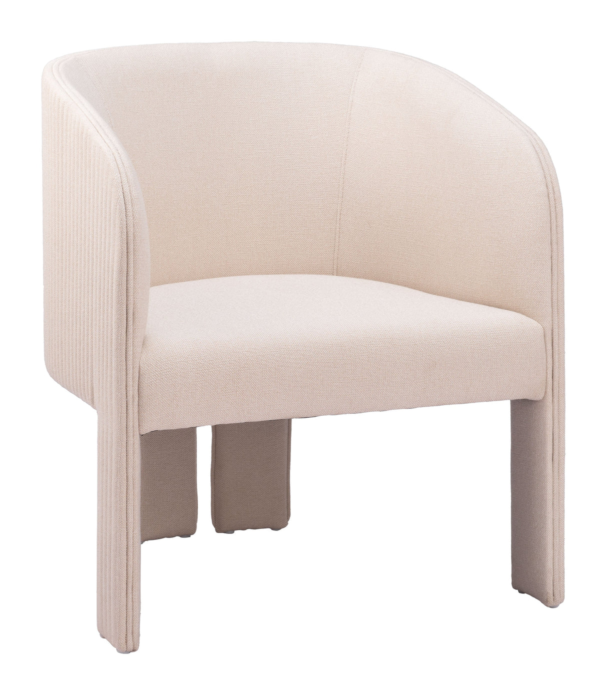 Hull Beige Accent Chair by Zuomod at Eve Furniture