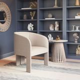 Hull Beige Accent Chair by Zuomod at Eve Furniture