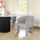 Hull Slate Gray Accent Chair by Zuomod at Eve Furniture
