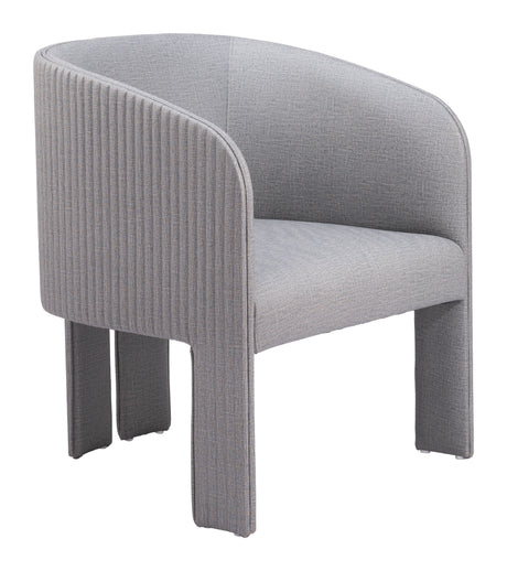 Hull Slate Gray Accent Chair by Zuomod at Eve Furniture