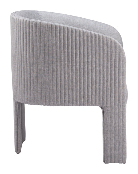 Hull Slate Gray Accent Chair by Zuomod at Eve Furniture
