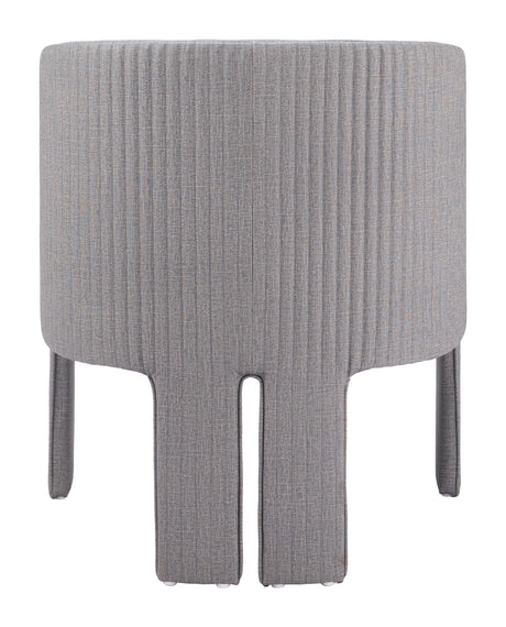 Hull Slate Gray Accent Chair by Zuomod at Eve Furniture