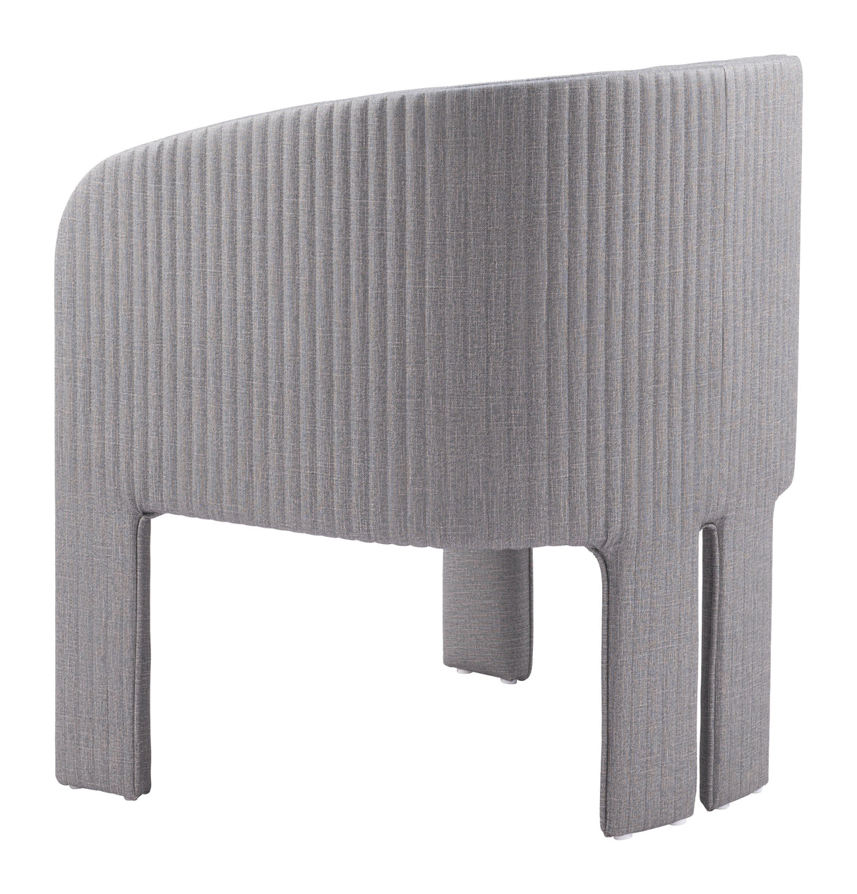 Hull Slate Gray Accent Chair by Zuomod at Eve Furniture