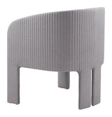 Hull Slate Gray Accent Chair by Zuomod at Eve Furniture