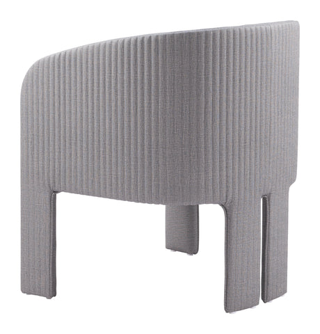 Hull Slate Gray Accent Chair by Zuomod at Eve Furniture
