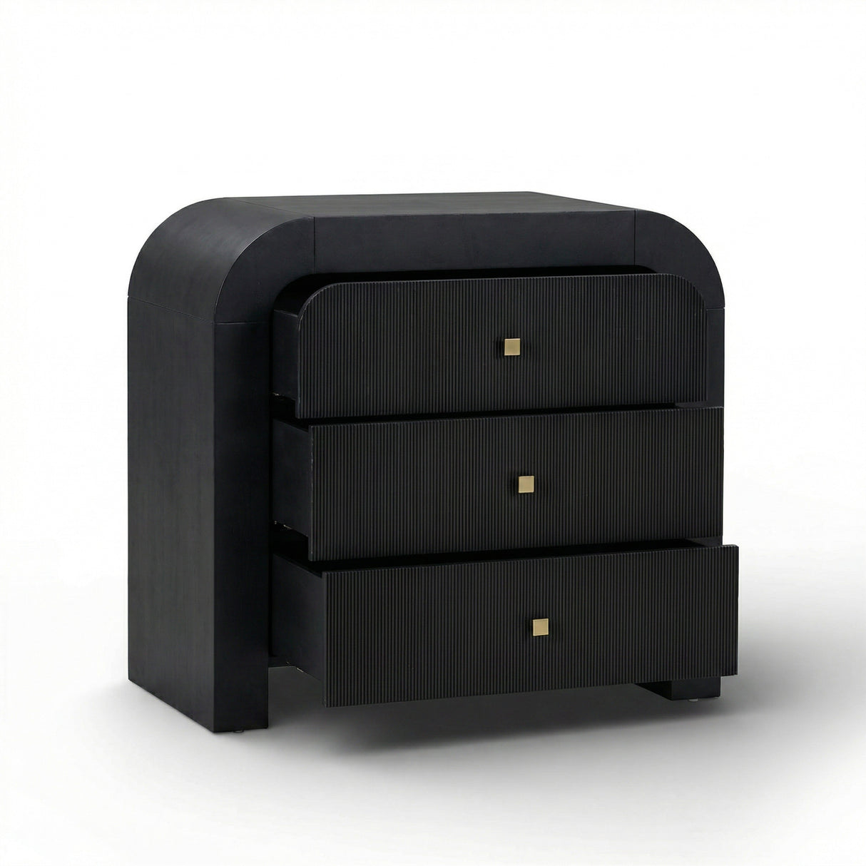 Hump 38" Arched 3-Drawer Bedside Chest by TOV Furniture at Eve Furniture