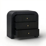 Hump 38" Arched 3-Drawer Bedside Chest by TOV Furniture at Eve Furniture