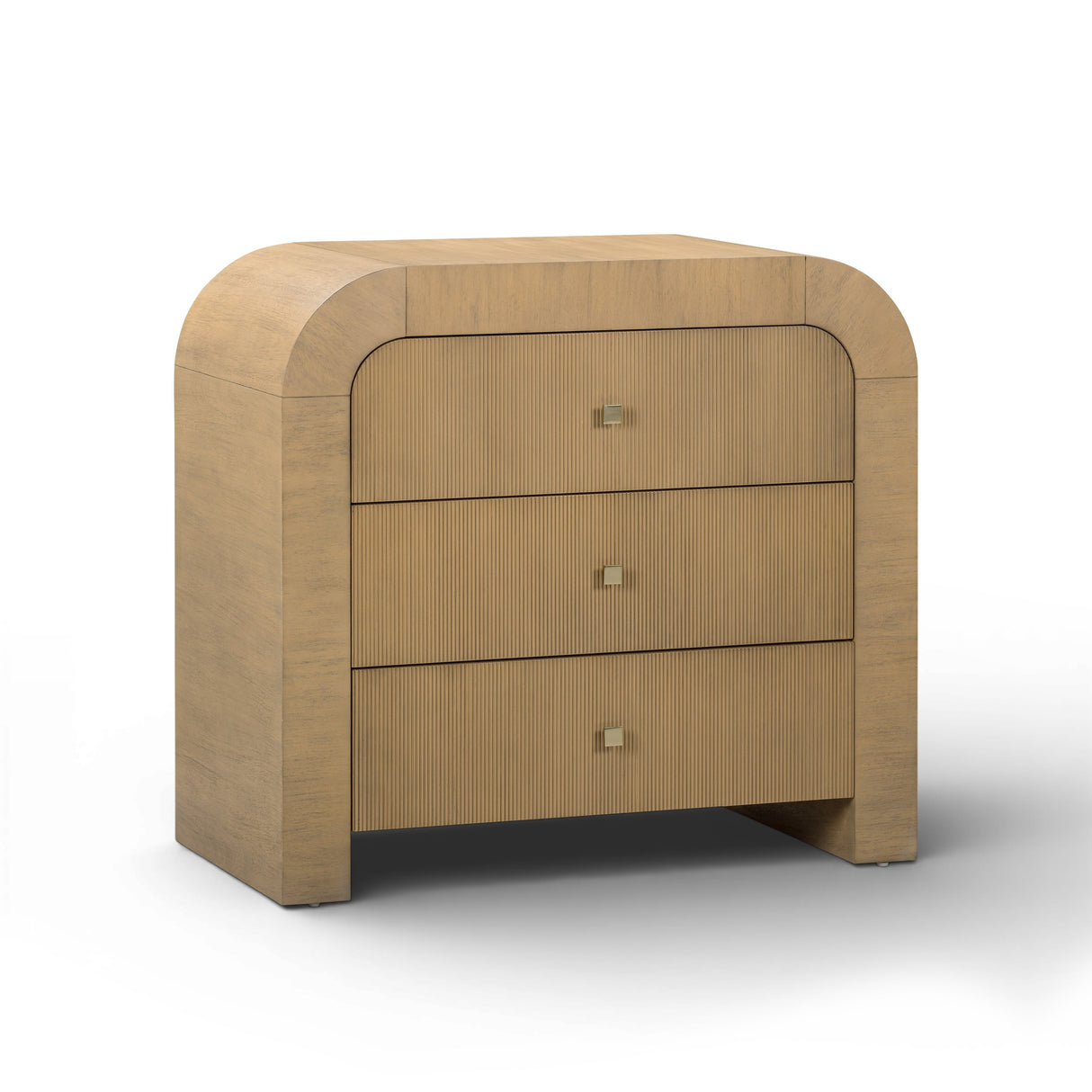 Hump 38" Arched 3-Drawer Bedside Chest by TOV Furniture at Eve Furniture