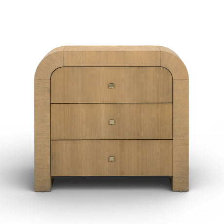 Hump 38" Arched 3-Drawer Bedside Chest by TOV Furniture at Eve Furniture
