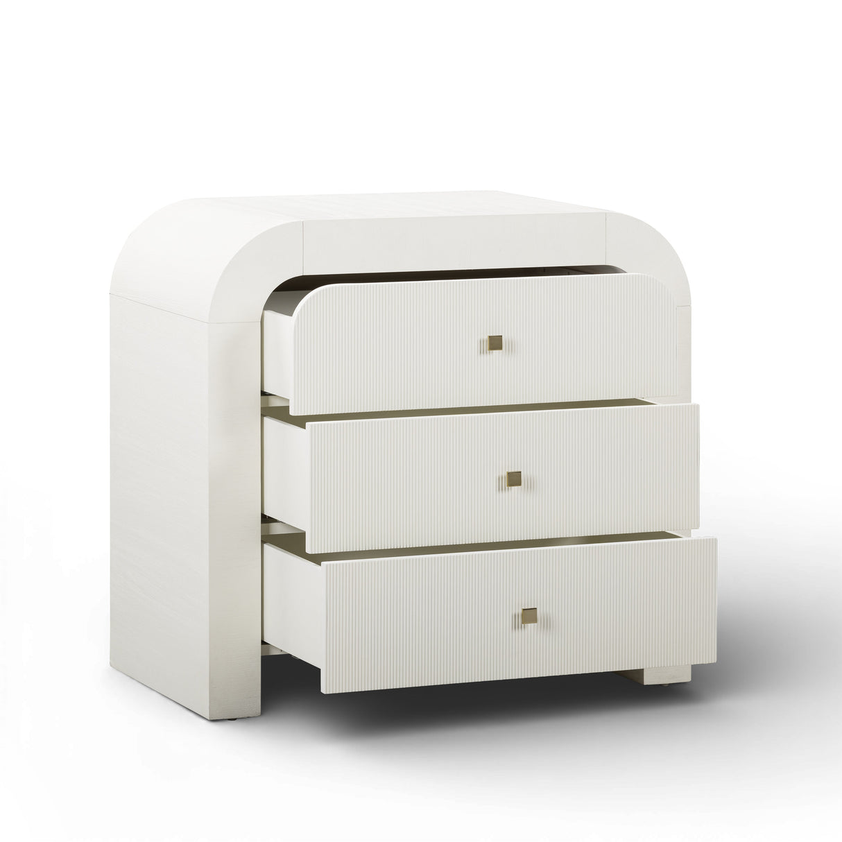 Hump 38" Arched 3-Drawer Bedside Chest by TOV Furniture at Eve Furniture