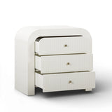 Hump 38" Arched 3-Drawer Bedside Chest by TOV Furniture at Eve Furniture