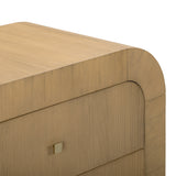 Hump 38" Arched 3-Drawer Bedside Chest by TOV Furniture at Eve Furniture