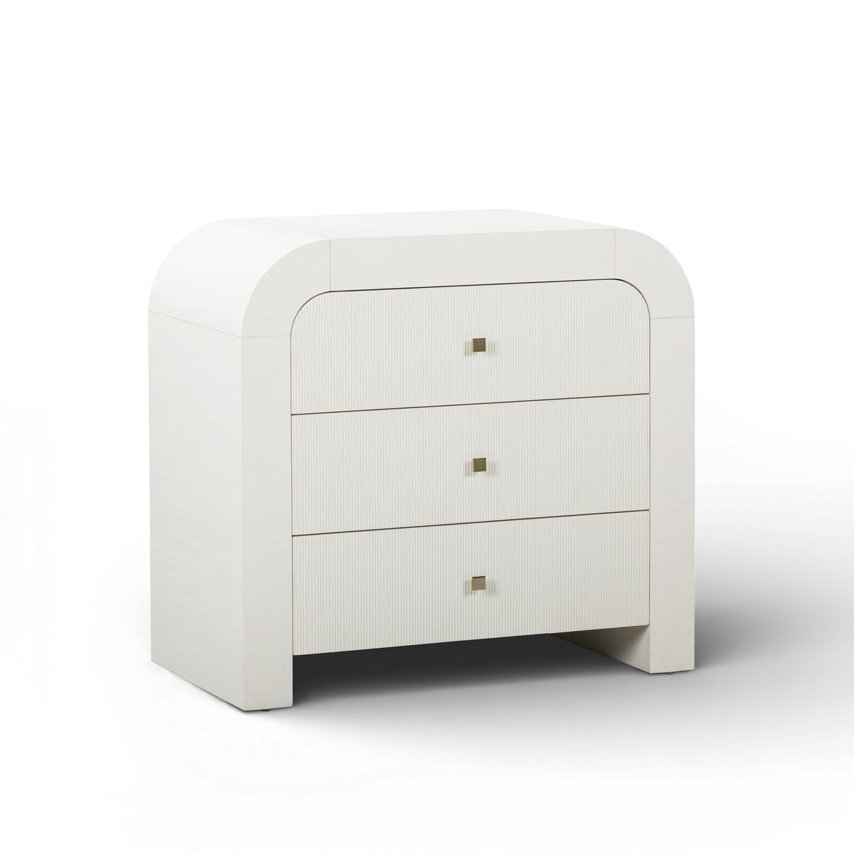 Hump 38" Arched 3-Drawer Bedside Chest by TOV Furniture at Eve Furniture