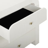 Hump 38" Arched 3-Drawer Bedside Chest by TOV Furniture at Eve Furniture