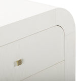 Hump 38" Arched 3-Drawer Bedside Chest by TOV Furniture at Eve Furniture