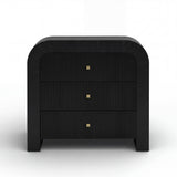 Hump 38" Arched 3-Drawer Bedside Chest by TOV Furniture at Eve Furniture