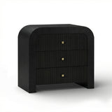 Hump 38" Arched 3-Drawer Bedside Chest by TOV Furniture at Eve Furniture