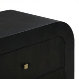 Hump 38" Arched 3-Drawer Bedside Chest by TOV Furniture at Eve Furniture
