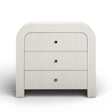 Hump 38" Arched 3-Drawer Bedside Chest by TOV Furniture at Eve Furniture