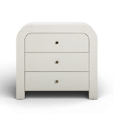 Hump 38" Arched 3-Drawer Bedside Chest by TOV Furniture at Eve Furniture