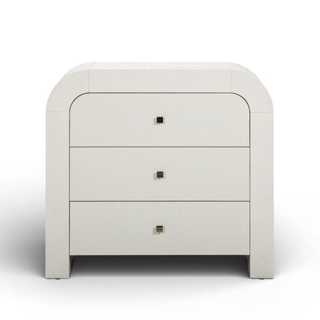 Hump 38" Arched 3-Drawer Bedside Chest by TOV Furniture at Eve Furniture
