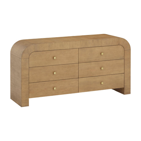 Hump 6 Drawer Dresser by TOV Furniture at Eve Furniture